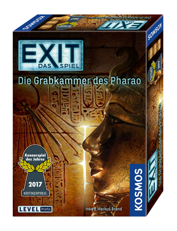 EXIT – Das Spiel: Die Grabkammer des Pharao *Kennerspiel 2017*