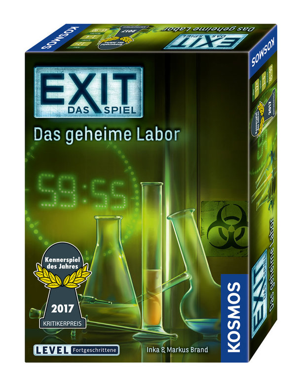 EXIT – Das Spiel: Das geheime Labor *Kennerspiel 2017*