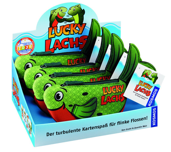 Lucky Lachs (grün/blau)