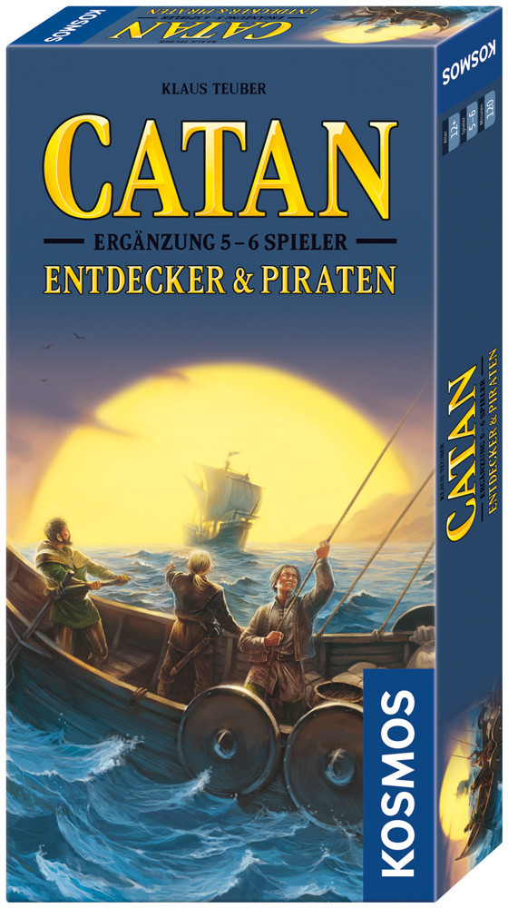 Catan: Entdecker & Piraten 5-6 Spieler [Erweiterung] *Neu*