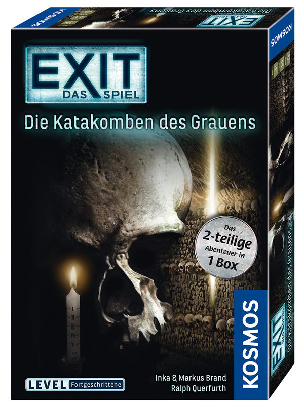 EXIT – Das Spiel: Die Katakomben des Grauens ( 2-teiliges Abenteuer in 1 Box)
