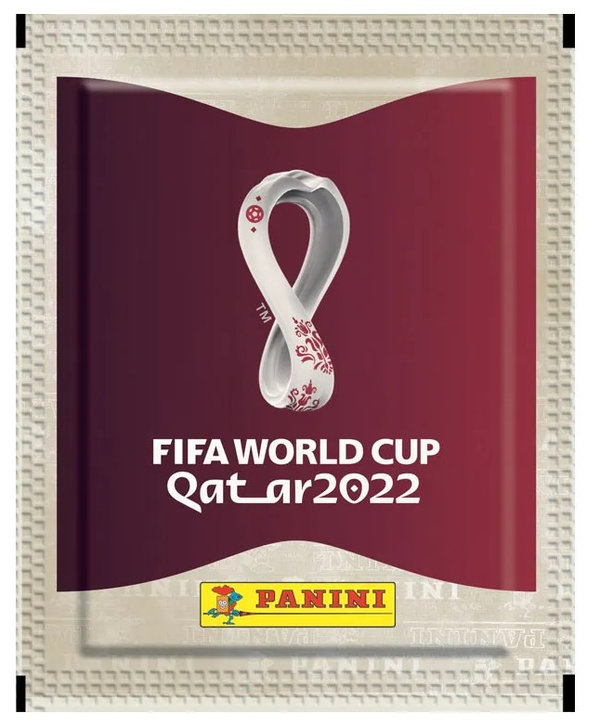 Panini WM 2022 Qatar Sammelsticker - 1 Display (100 Tüten)