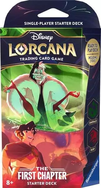 Disney Lorcana TCG: The First Chapter - Starter Deck Emerald Ruby (Englisch) *Wieder lieferbar*